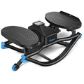 Merach Rocking Steppers for Exercise at Home, 3D Motion Stair Stepper with Resistance Bands for Full Body Workout & Low-Impact Balance Board, 330 LBS Loading Capacity Exercise Equipment（Black） Gronata