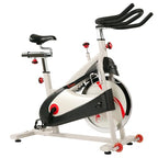 Sunny Health & Fitness Indoor Cycling Exercise Bike with SPD pedals - SF-B1509, White, 47 L x 20 W x 47 5 H Gronata