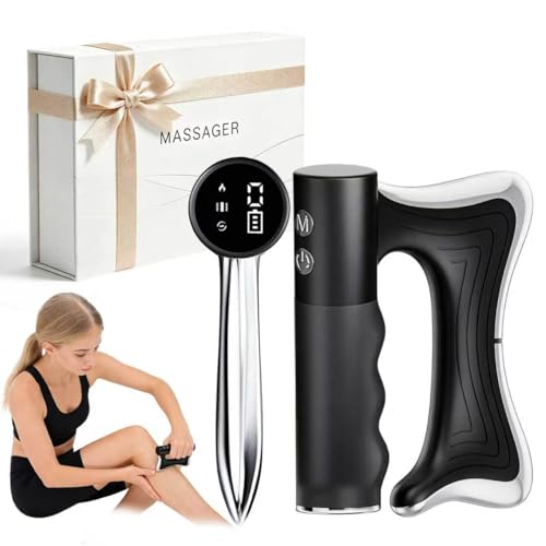 2026 New Full Body Contour Device with Heat 4-in-1 Multiple Heated Muscle Scraping Gua Sha Tool, Electric Fascia Knife for Belly, Arm, Waist, Leg Gronata
