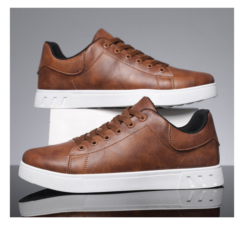 Lace-up Flat Shoes Men's Fashion Casual Shoes Gronata