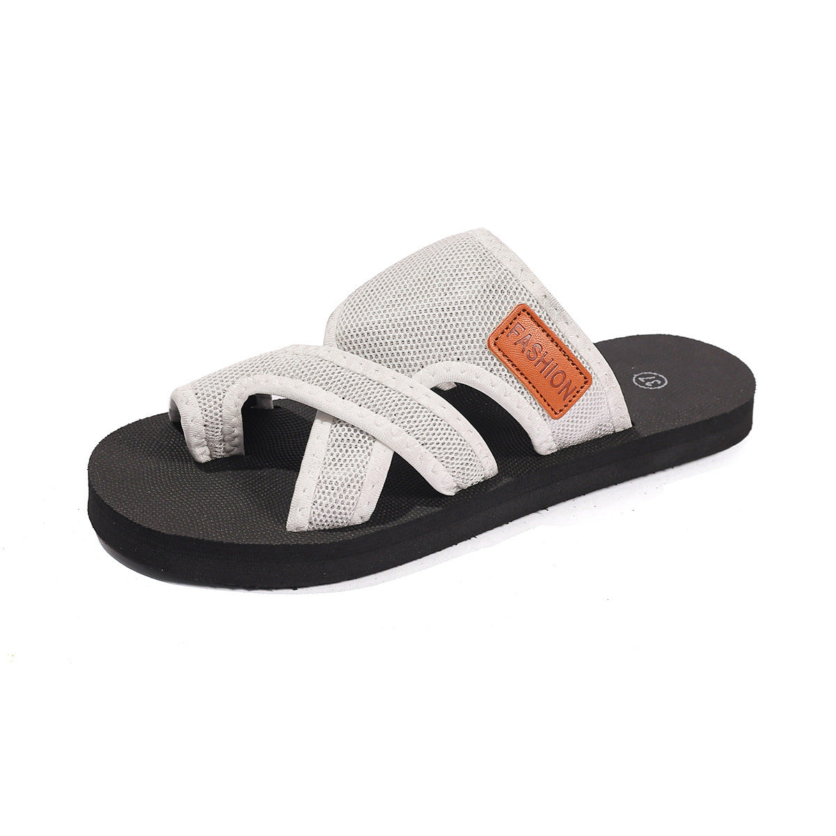 Summer New European And American Breathable Mesh Peep-toe Slippers Gronata