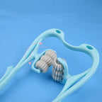 Multifunctional Manual Six-wheel Neck Massager Massage Relieve Roller Massage Tool Gronata