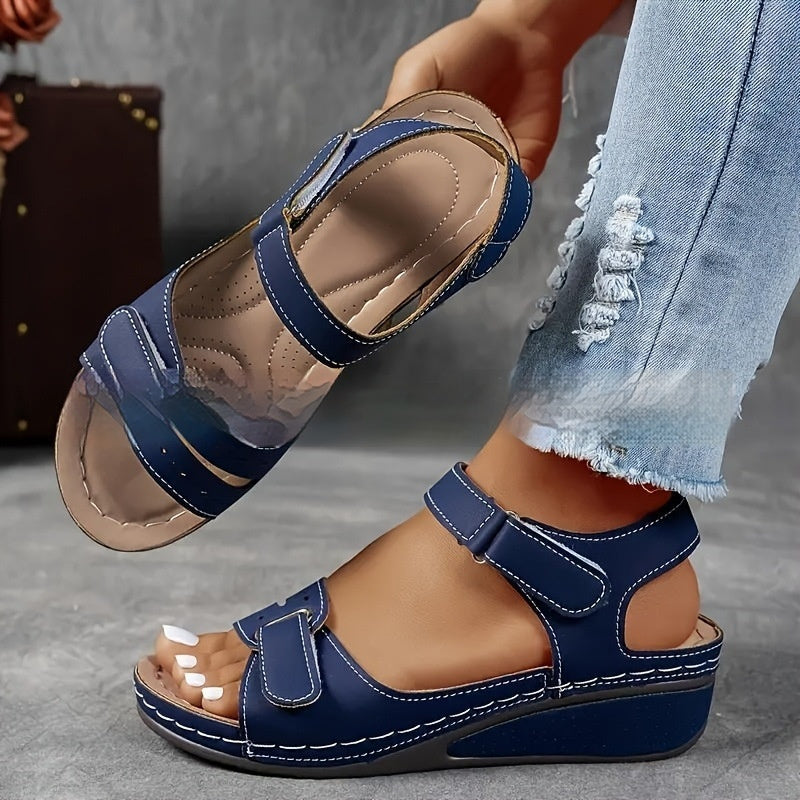 Thick Bottom Plus Size Strap Sandals Gronata