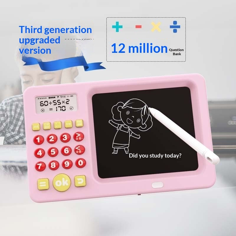 Mouth Calculator Math Addition Subtraction Multiplication Division Oral Arithmetic Training Math Exercise Machine Kids Gifts Children Toys Gronata