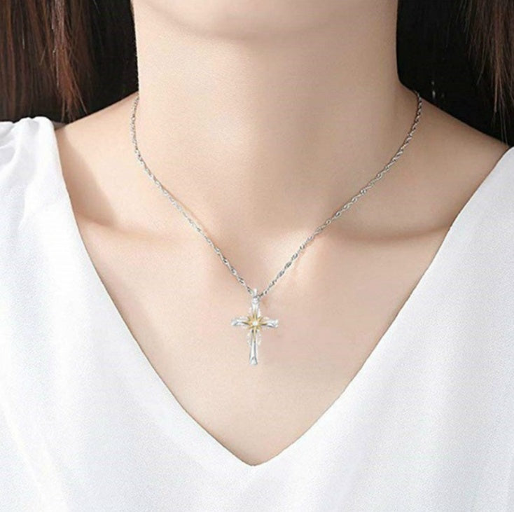 Octagonal Star Cross Alloy Pendant Gronata