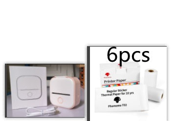 Portable Mini Thermal Label Printer Home Photo Printer Student Wrong Question Printer Bluetooth-compatible Mini Label Printer Price Tag Gronata
