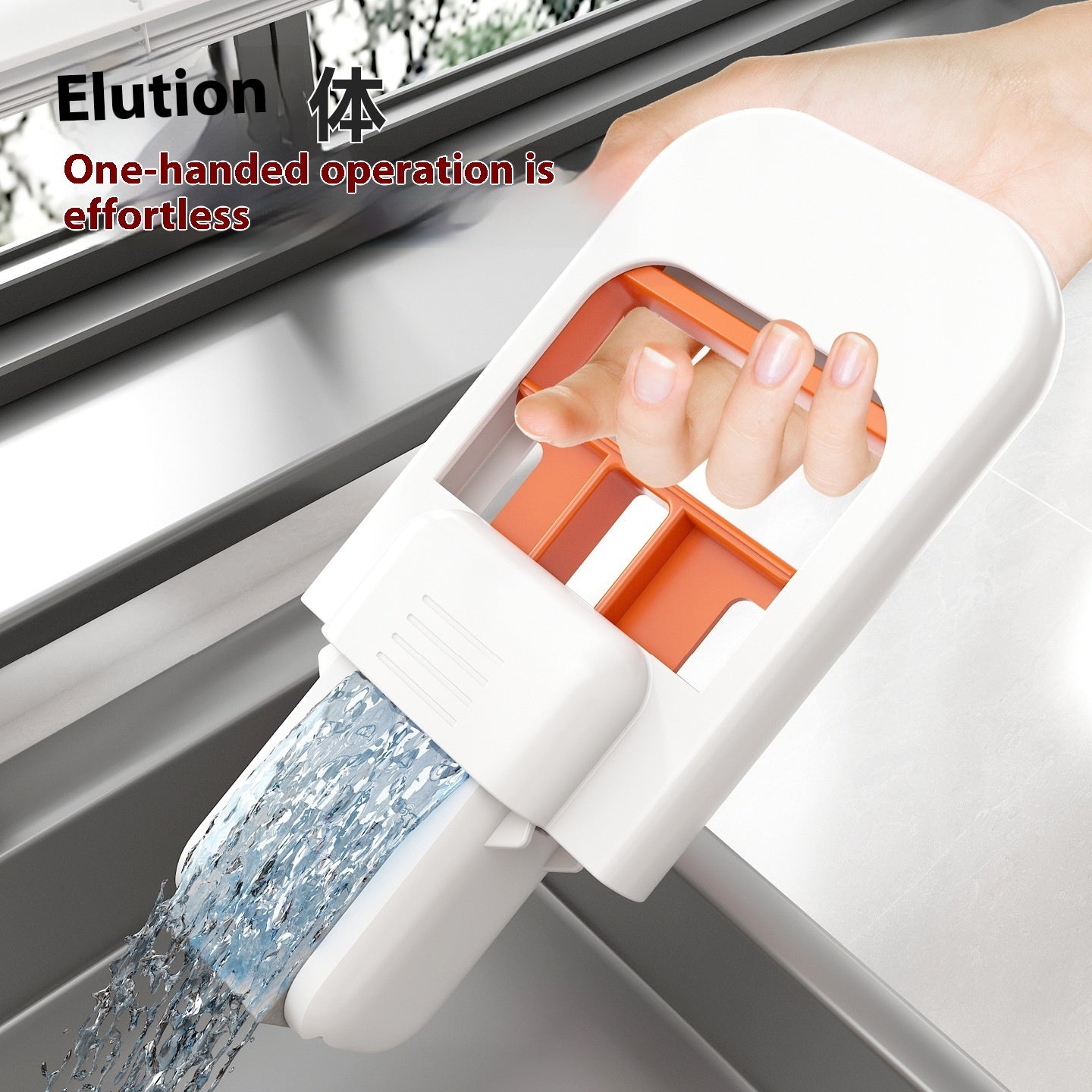 Handheld Mini Foldable Desktop Mop Small Cotton Mops Sponge Cleaning Tool For Bathroom Kitchen Desktop Glass Living Room Car Gronata