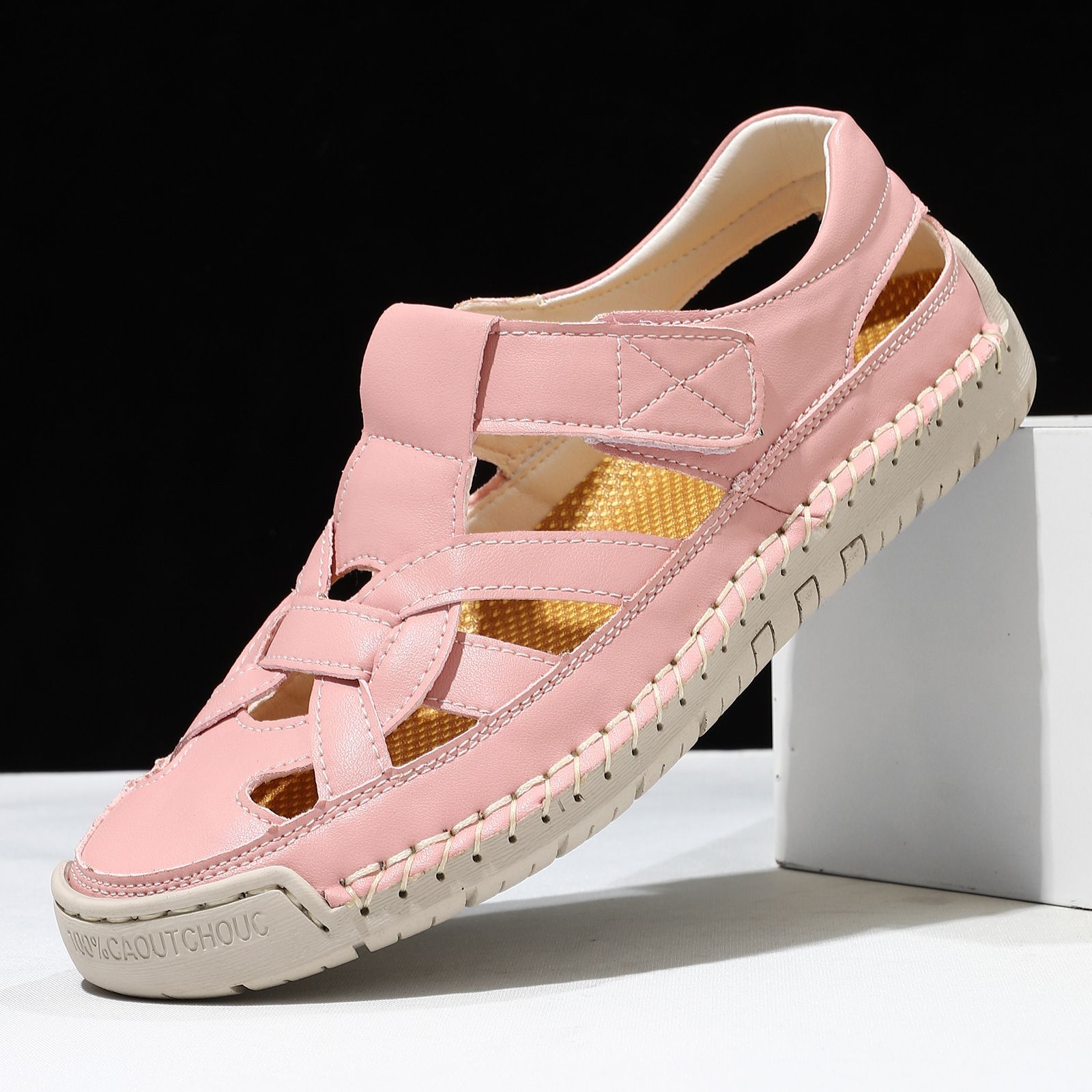 New Roman-style Flat Woven Soft-soled Lightweight Gronata