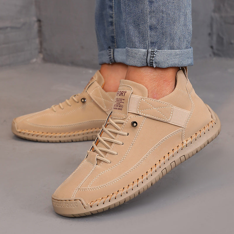 Leather Boots For Outdoor Casual Wear Available In Large Sizes For Both Gronata