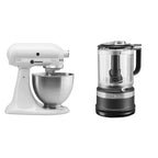 KitchenAid Classic Series 4.5 Quart Tilt-Head Stand Mixer K45SS, Onyx Black Gronata
