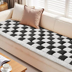 Couch Cushion Cover for dogs Sofa Cover Washable Pet Love Seat Couch Covers for Sofa Slipcovers Couch Protector Blanket for Dogs Sofa Cushion Covers for Pets Washable Pad Black 70x150cm/27.6x59in Gronata