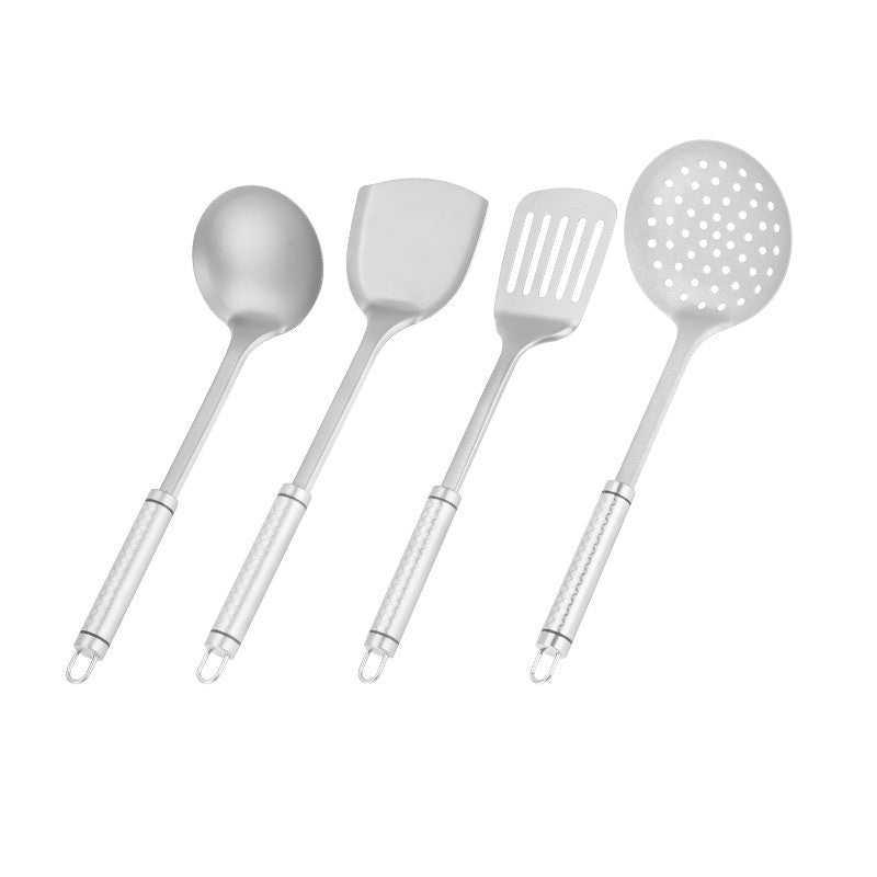 Household Wok Shovel Chinese Anti-scald Cooking Four-piece Set Of Kitchen Utensils