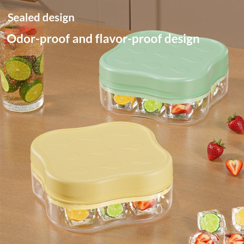 Household Push-Press Ice Cube Tray Gronata