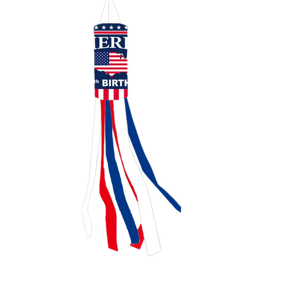 250th Anniversary Art Deco Windsock Flag Gronata
