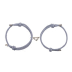 Simple Nylon Love Magnetic Bracelet Gronata