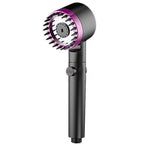 The Third Gear Adjustable Strong Supercharged Shower Head Household Bath Shower Hose Shower Head Gronata