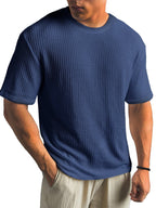 Casual Versatile Solid Color Men's Summer T-shirt Gronata