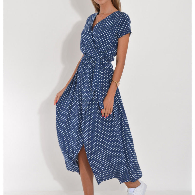 Women's Fashionable Printed Beach Dress Gronata