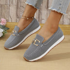 Women's All-match Casual Solid Color Flat Simple Sneaker Gronata