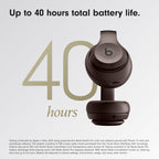 Beats Studio Pro Premium Wireless Over-Ear Headphones- Up to 40-Hour Battery Life, Active Noise Cancelling, Great for Travel & Commuting, USB-C Lossless Audio, Apple & Android Compatible -Black Gronata