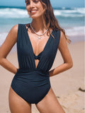 Tied Top One Piece Suit Gronata