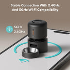 PETLIBRO Automatic Cat Feeder, 5G WiFi Automatic Dog Food Dispenser with Freshness Preservation, 5L Timed Pet Feeder with Low Food Sensor, Up to 10 Meals Per Day Gronata