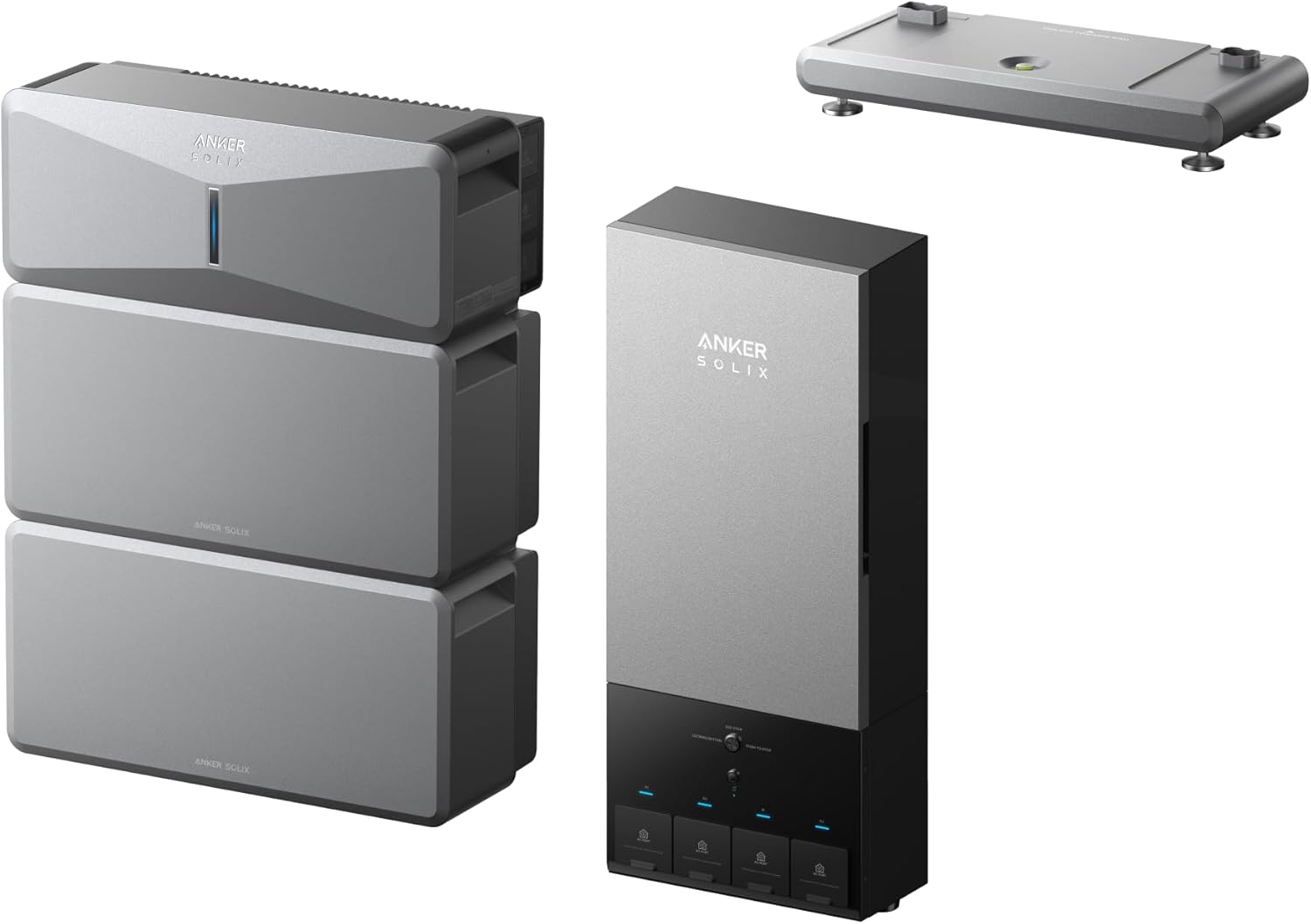Anker SOLIX E10, Smart Inlet Box, 6kWh Battery, Manual Backup with Smart Savings, 9kW Solar, Reduce Up to 80% Bills, NEMA 4 & 3R, Up to 12-Month 0% APR Gronata
