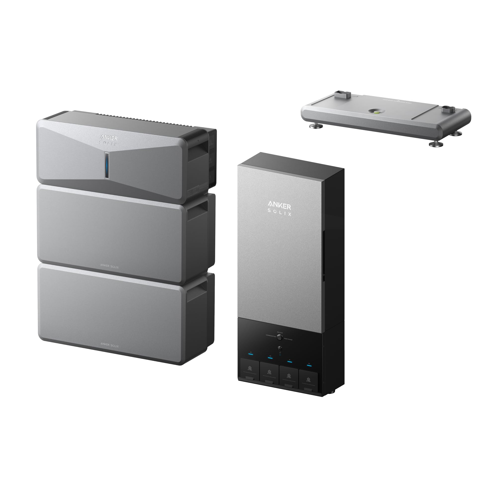 Anker SOLIX E10, 6kWh Battery Expandable to 90kWh, 9kW Solar Input, 7.6kW Rated Output, Generator-Ready, NEMA 4, -4°F to 131°F, Up to 12-Month 0% APR Gronata