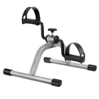 RYGEO Pedal Exerciser Mini Exercise Bike for Leg and Arm Recovery Exercise Lightweight and Portable Floor Bike(Silver) Gronata