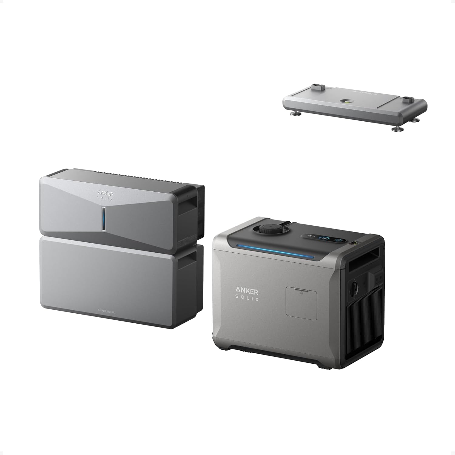Anker SOLIX E10, Smart Inlet Box, 6kWh Battery, Manual Backup with Smart Savings, 9kW Solar, Reduce Up to 80% Bills, NEMA 4 & 3R, Up to 12-Month 0% APR Gronata