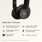 Beats Studio Pro Premium Wireless Over-Ear Headphones- Up to 40-Hour Battery Life, Active Noise Cancelling, Great for Travel & Commuting, USB-C Lossless Audio, Apple & Android Compatible -Black Gronata