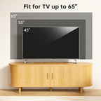 OneBlis 70" Mid Century Modern TV Stand, Wood TV Consoles with Sliding Doors and Power Outlet, Entertainment Center with Adjustable Shelves, Fluted TV Stands for Living Room, Walnut Gronata