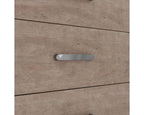 Signature Design by Ashley Finch Modern 6 Drawer Dresser with Ball-bearing Construction and Safety Stop, Black Gronata