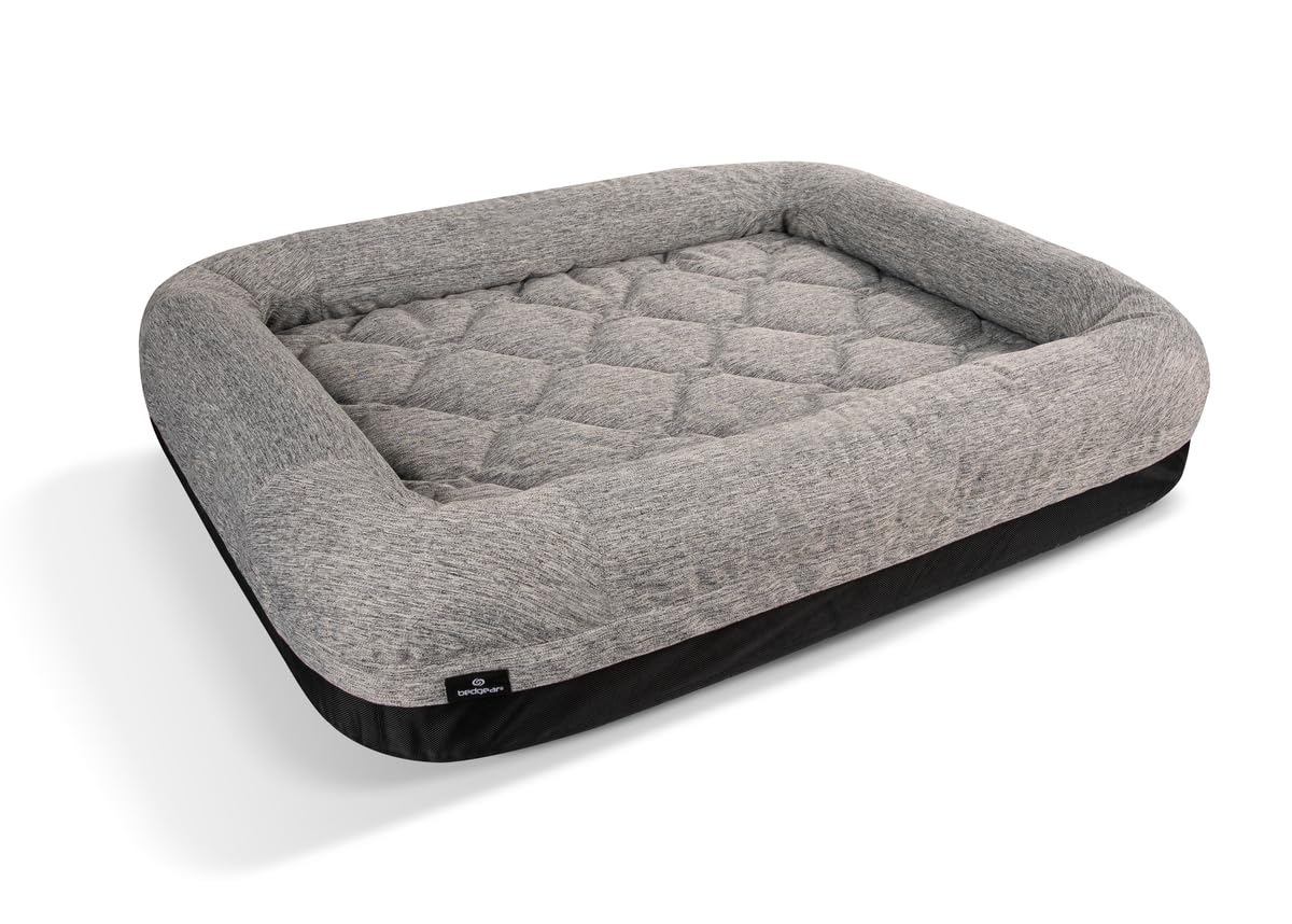 Bedgear Performance Dog Bed - Medium/Large - Durable Pet Bed with Washable Cover - Removable Pad for Travel Gronata
