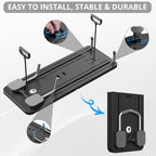 JANUA Pilates Board - Pilates Reformer Set, Multi-Purpose Foldable Pilates Reformer Board for Home, 5 in 1 Pilates Sliding Board Gronata