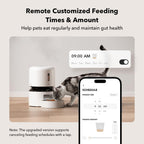 PETLIBRO Automatic Cat Feeder, 5G WiFi Automatic Dog Food Dispenser with Freshness Preservation, 5L Timed Pet Feeder with Low Food Sensor, Up to 10 Meals Per Day Gronata