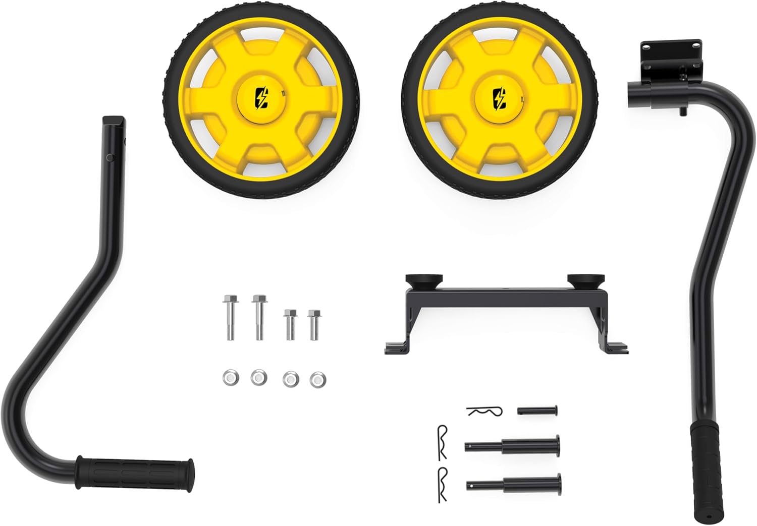 Champion Power Equipment 40065 Wheel Kit with Folding Handle and Never Flat Tires, for 2800-4750-Watt Generators, Black Gronata
