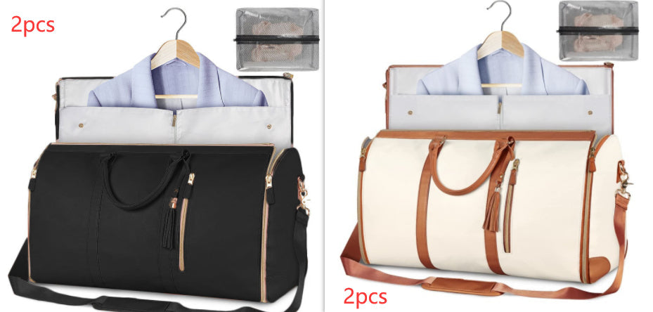 Large Capacity Travel Duffle Bag Women's Handbag Folding Suit Bag Waterproof Clothes Totes Gronata
