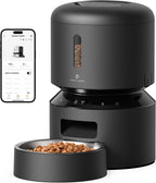 PETLIBRO Automatic Cat Feeder, 5G WiFi Automatic Dog Food Dispenser with Freshness Preservation, 5L Timed Pet Feeder with Low Food Sensor, Up to 10 Meals Per Day Gronata