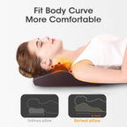 Boriwat Back Massager with Heat, 3D Kneading Massage Pillow for Back, Neck, Shoulder, Leg Pain Relief Deep Tissue, Gifts for Women Men Mom Dad Gronata