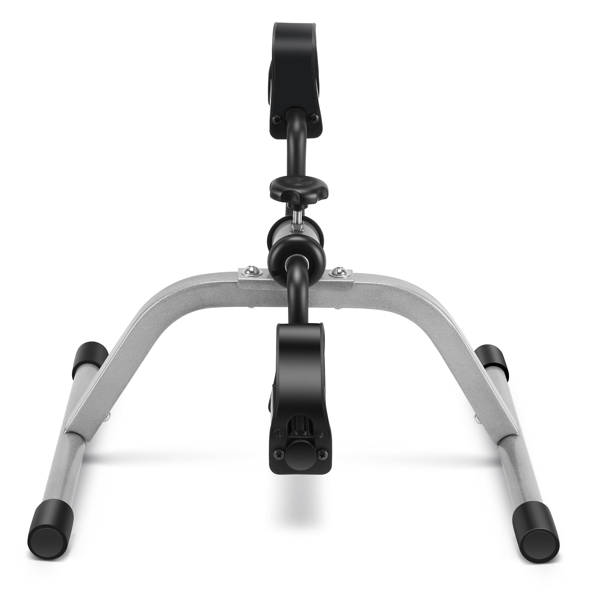 RYGEO Pedal Exerciser Mini Exercise Bike for Leg and Arm Recovery Exercise Lightweight and Portable Floor Bike(Silver) Gronata