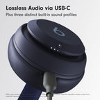 Beats Studio Pro Premium Wireless Over-Ear Headphones- Up to 40-Hour Battery Life, Active Noise Cancelling, Great for Travel & Commuting, USB-C Lossless Audio, Apple & Android Compatible -Black Gronata