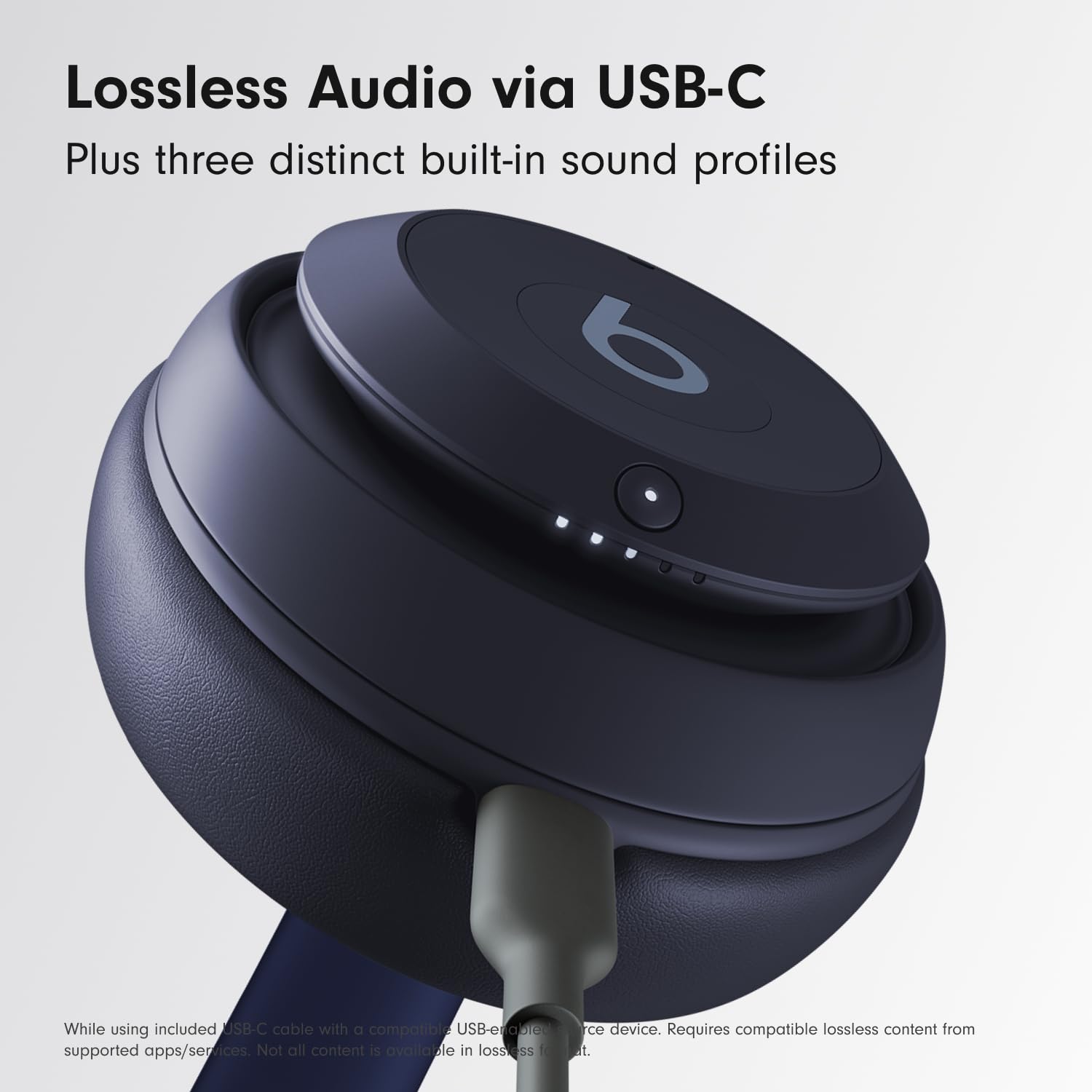 Beats Studio Pro Premium Wireless Over-Ear Headphones- Up to 40-Hour Battery Life, Active Noise Cancelling, Great for Travel & Commuting, USB-C Lossless Audio, Apple & Android Compatible -Black Gronata