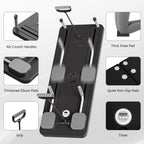 JANUA Pilates Board - Pilates Reformer Set, Multi-Purpose Foldable Pilates Reformer Board for Home, 5 in 1 Pilates Sliding Board Gronata