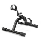RYGEO Pedal Exerciser Mini Exercise Bike for Leg and Arm Recovery Exercise Lightweight and Portable Floor Bike(Silver) Gronata