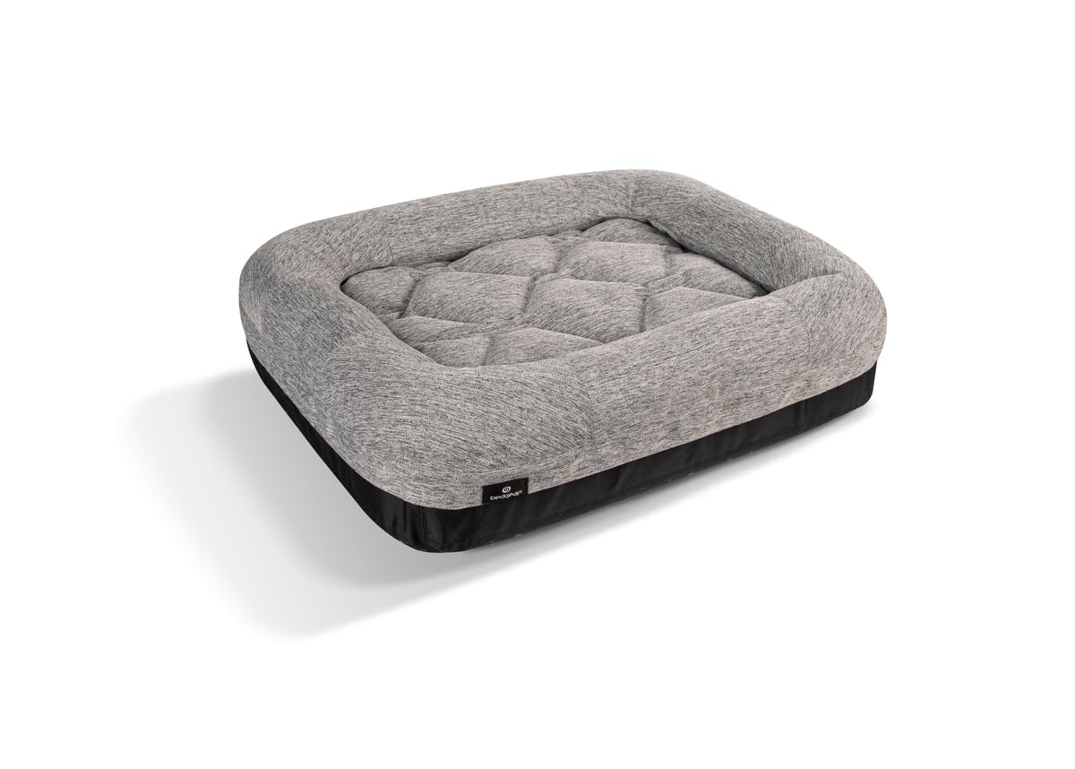 Bedgear Performance Dog Bed - Medium/Large - Durable Pet Bed with Washable Cover - Removable Pad for Travel Gronata