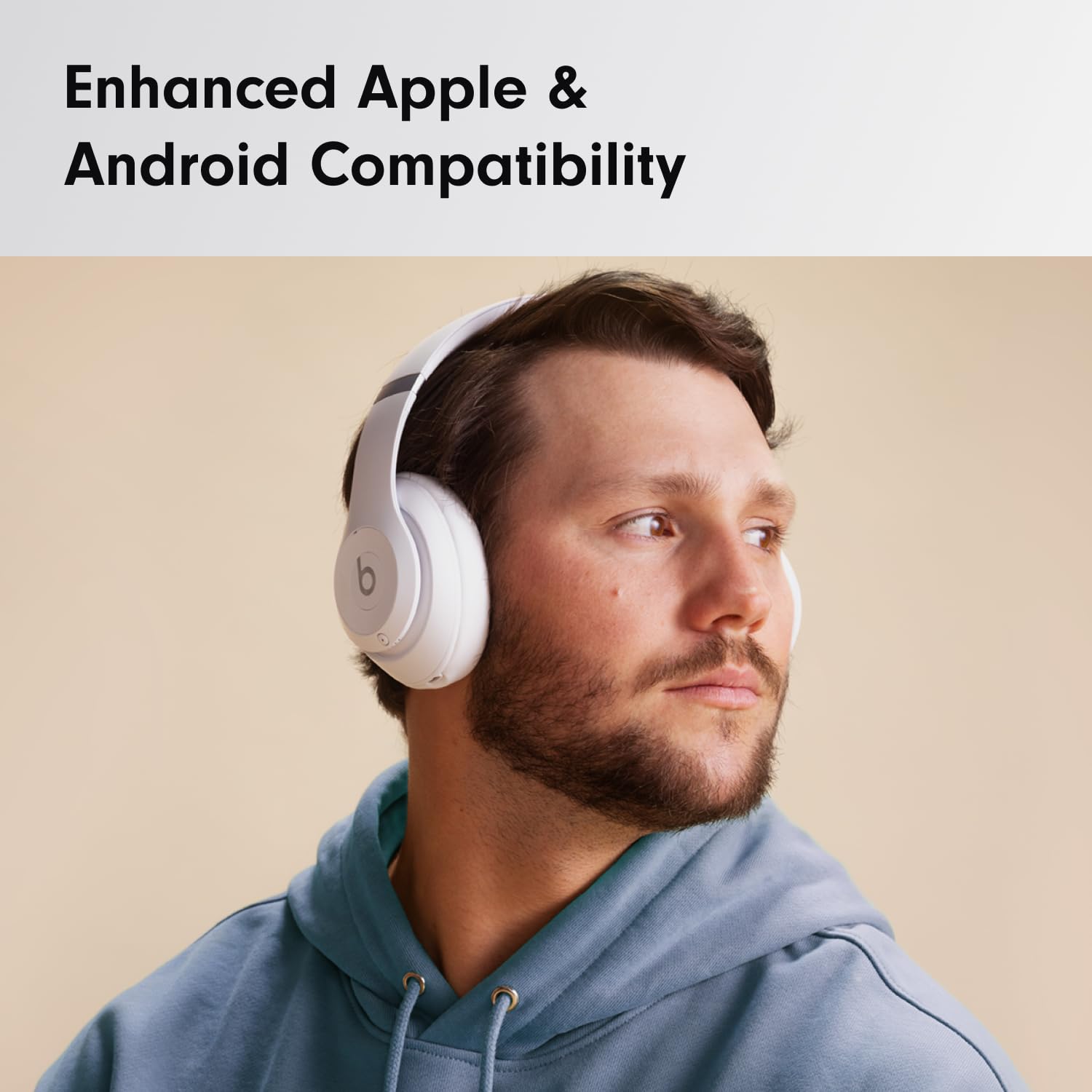 Beats Studio Pro Premium Wireless Over-Ear Headphones- Up to 40-Hour Battery Life, Active Noise Cancelling, Great for Travel & Commuting, USB-C Lossless Audio, Apple & Android Compatible -Black Gronata