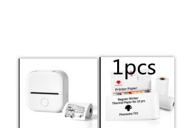 Portable Mini Thermal Label Printer Home Photo Printer Student Wrong Question Printer Bluetooth-compatible Mini Label Printer Price Tag Gronata