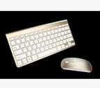 2.4G Wireless Keyboard And Mouse Protable Mini Keyboard Mouse Combo Set For Notebook Laptop Mac Desktop PC Computer Smart TV PS4 Gronata