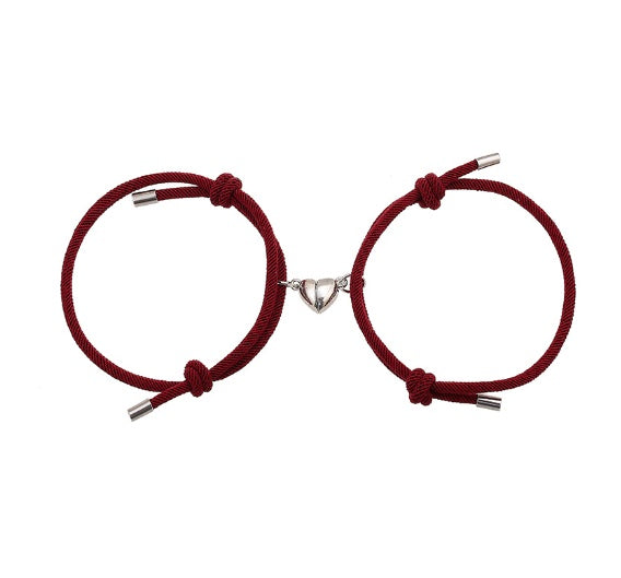 Simple Nylon Love Magnetic Bracelet Gronata
